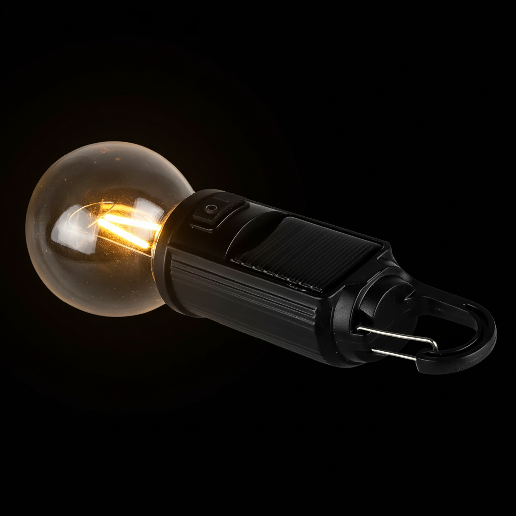 Solar lamp diagonaal donker