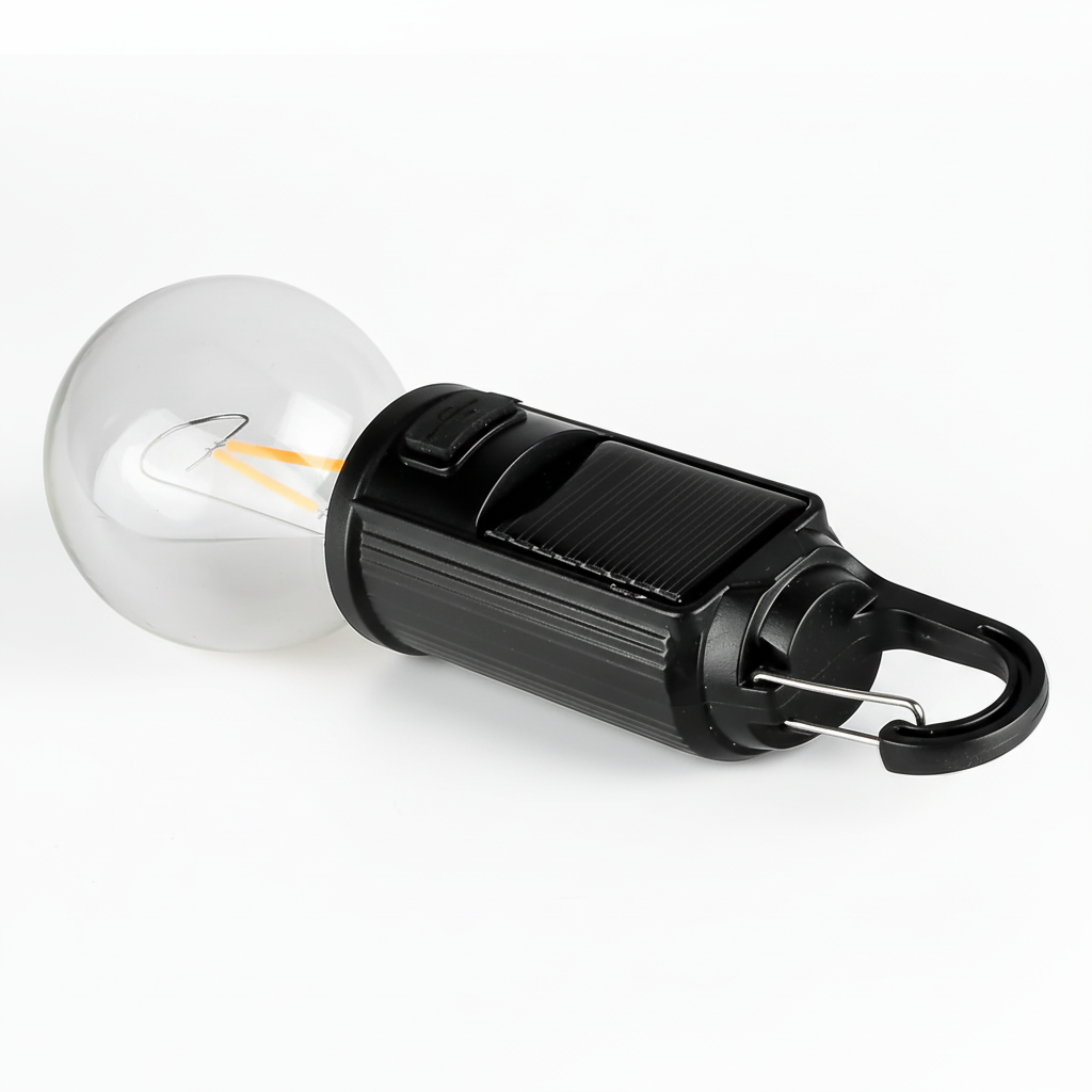 Solar lamp diagonaal wit
