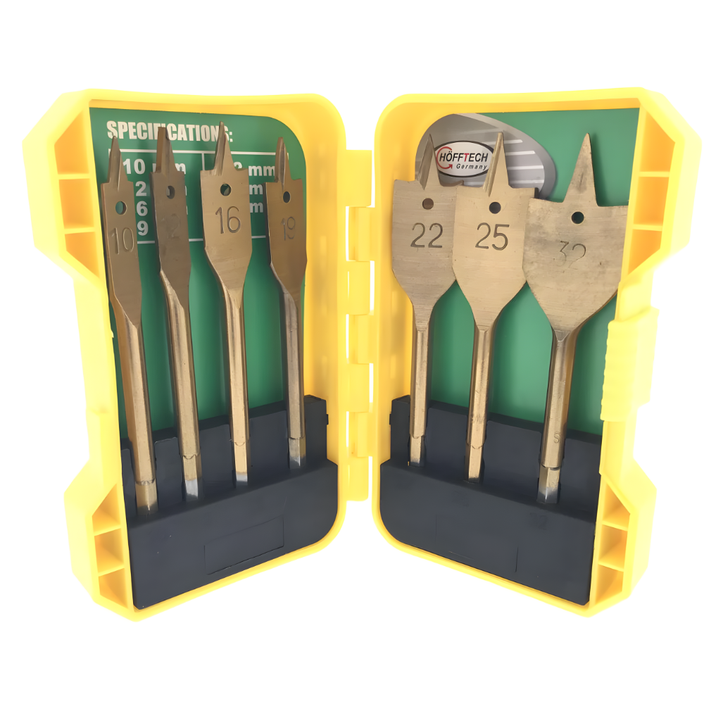 Titanium Boorset Speedboor Set, 7 delig