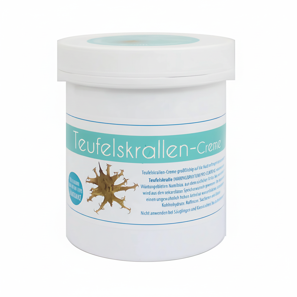 Teufelskrallen-Creme vrijgesteld