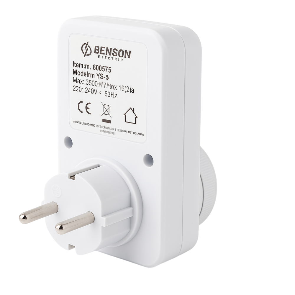 Benson Stopcontact RA Analoge Schakelklok - Timer / 24 Uurs