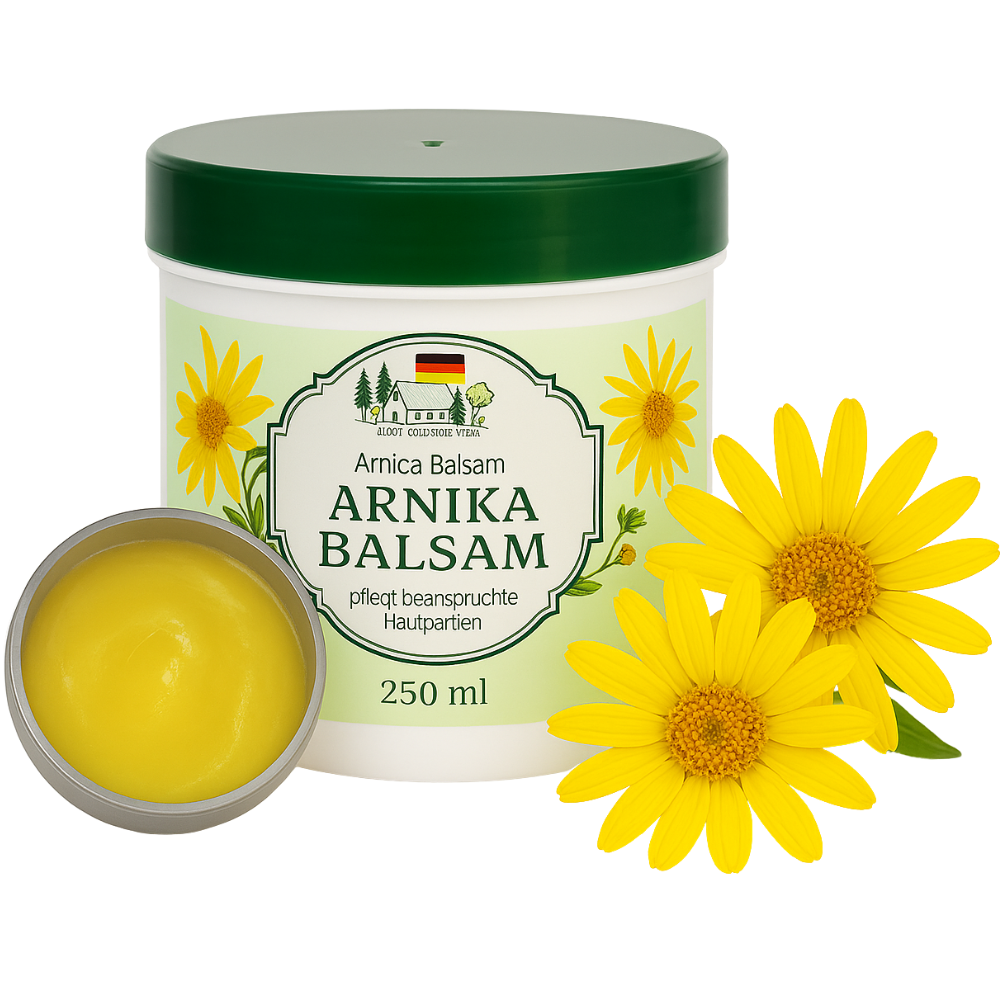 Arnica Balsem 250 ml Natuurlijke Ontstekingsremmer - Massage