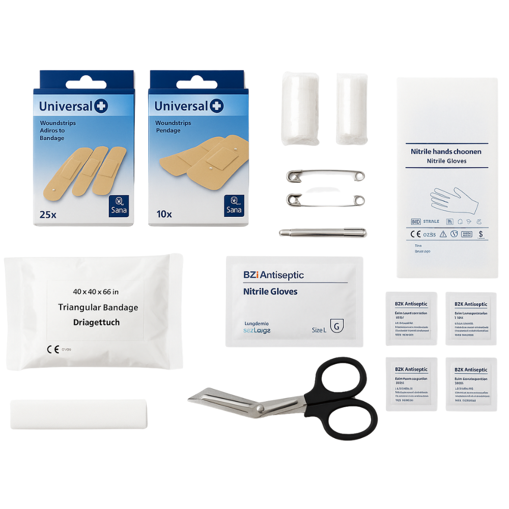 Benson Complete verbanddoos set - 46 delig - ideaal voor thuis en op reis