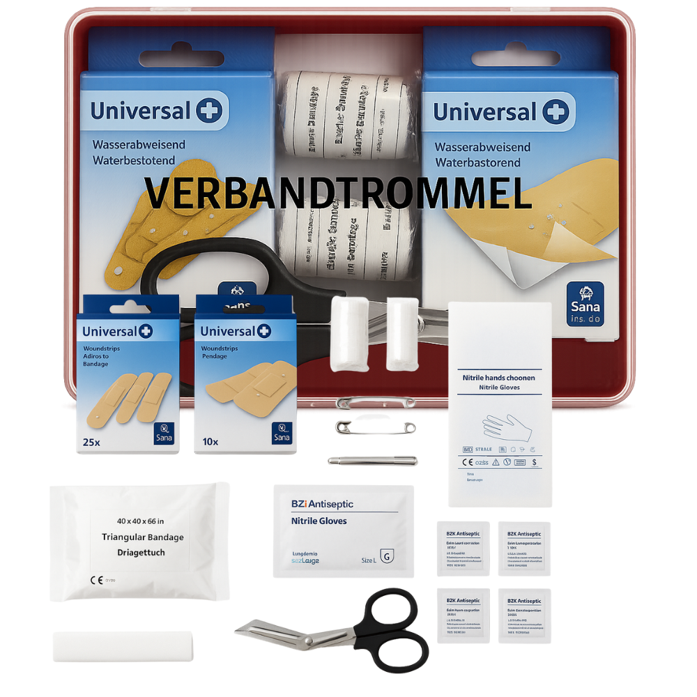 Benson Complete verbanddoos set - 46 delig - ideaal voor thuis en op reis