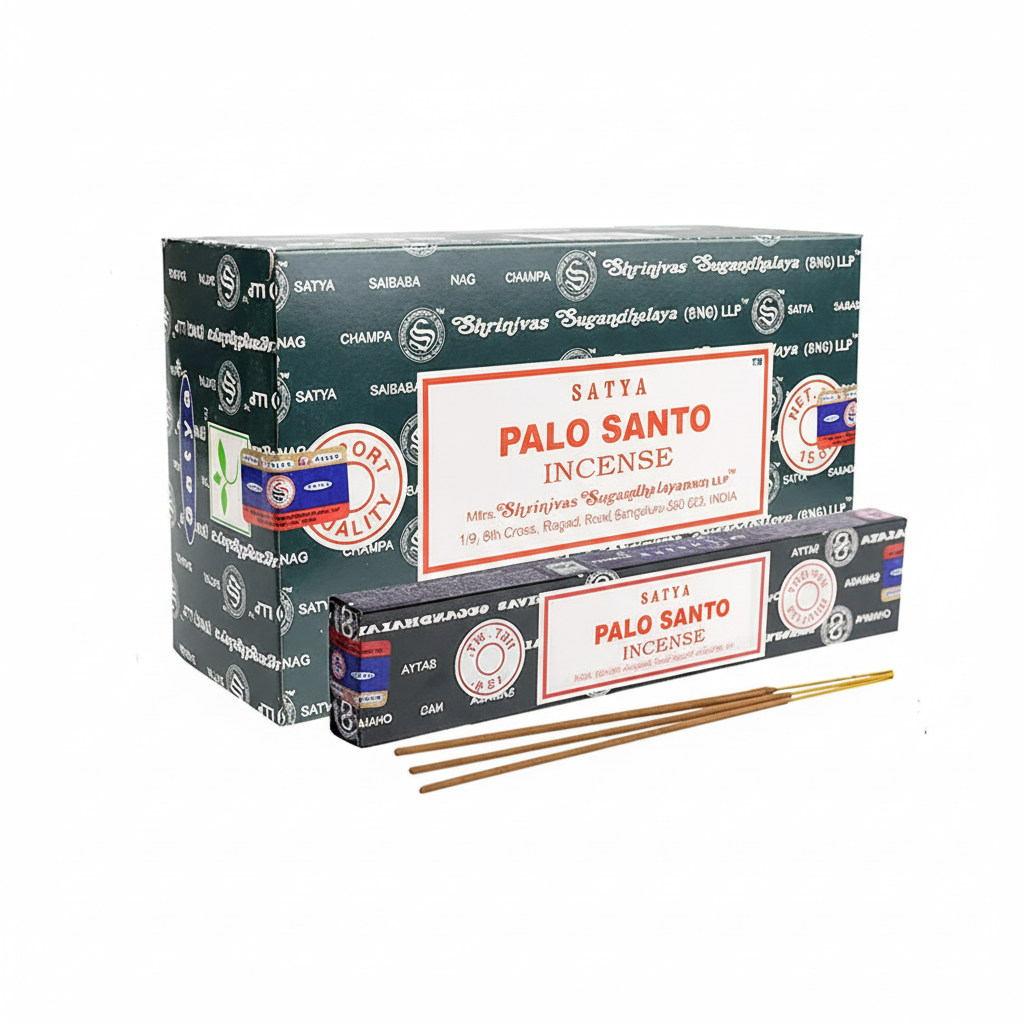 Vierkante productfoto Satya Palo Santo wierook