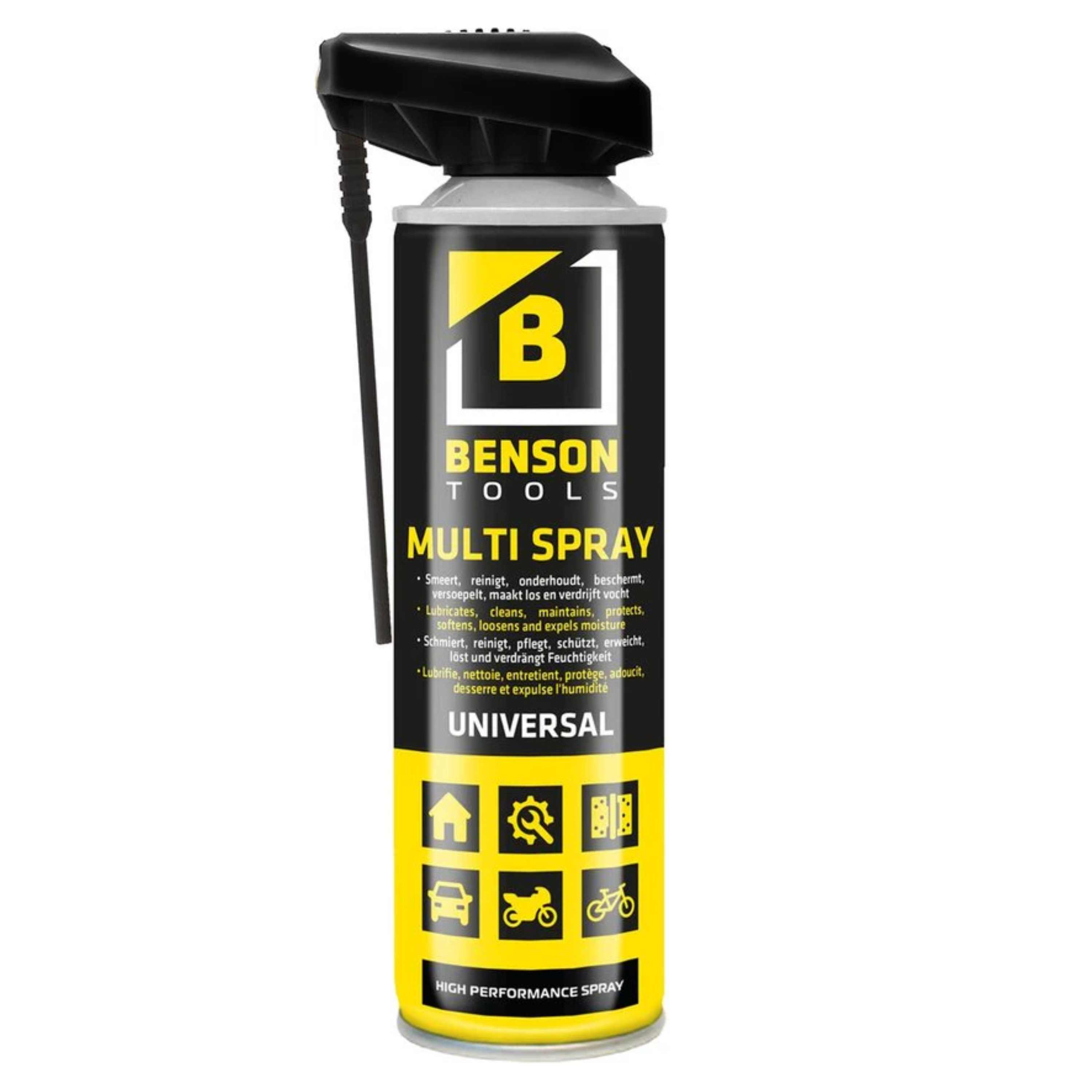 Multi spray universeel met een 2-way spray kop