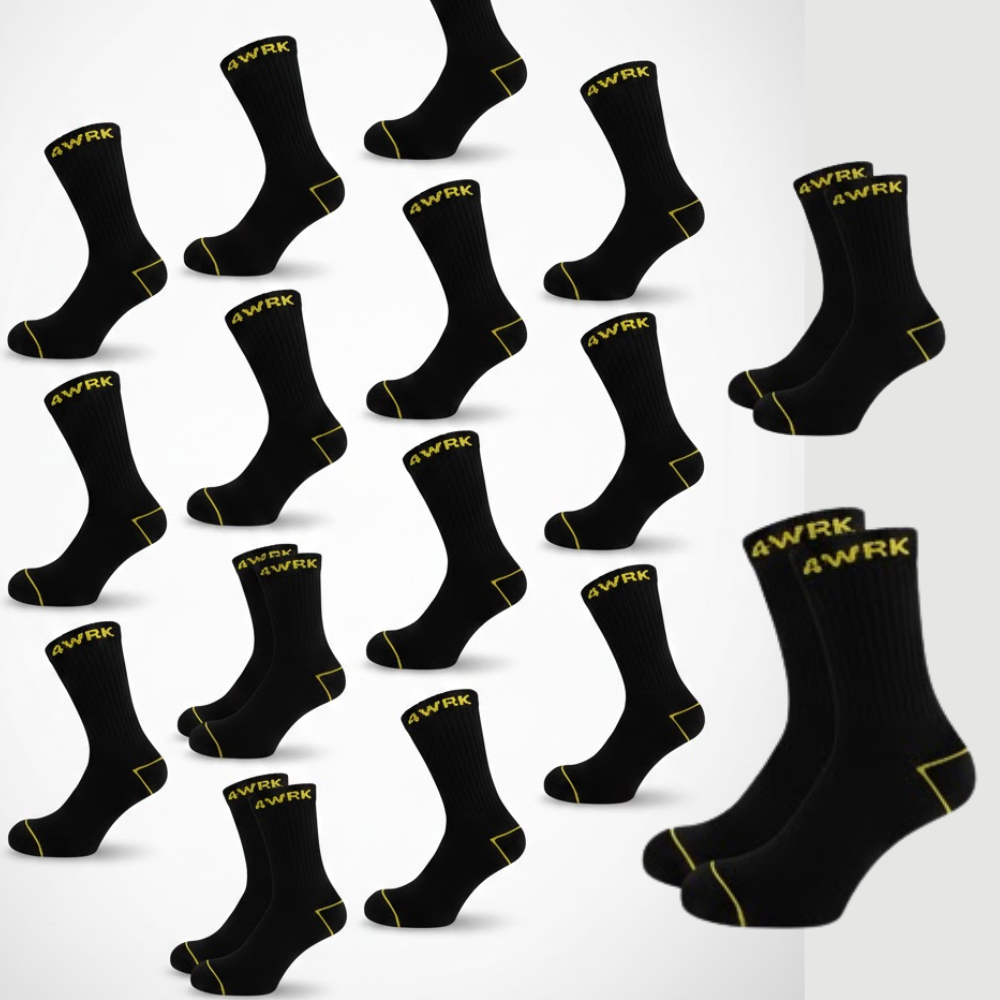 Werksokken Bulk Pack 10 Paar