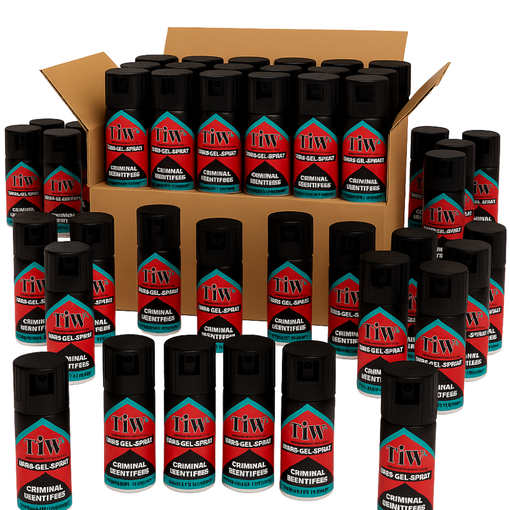 100 Stuks Tiw Zelfverdedigingsspray - Actie Box