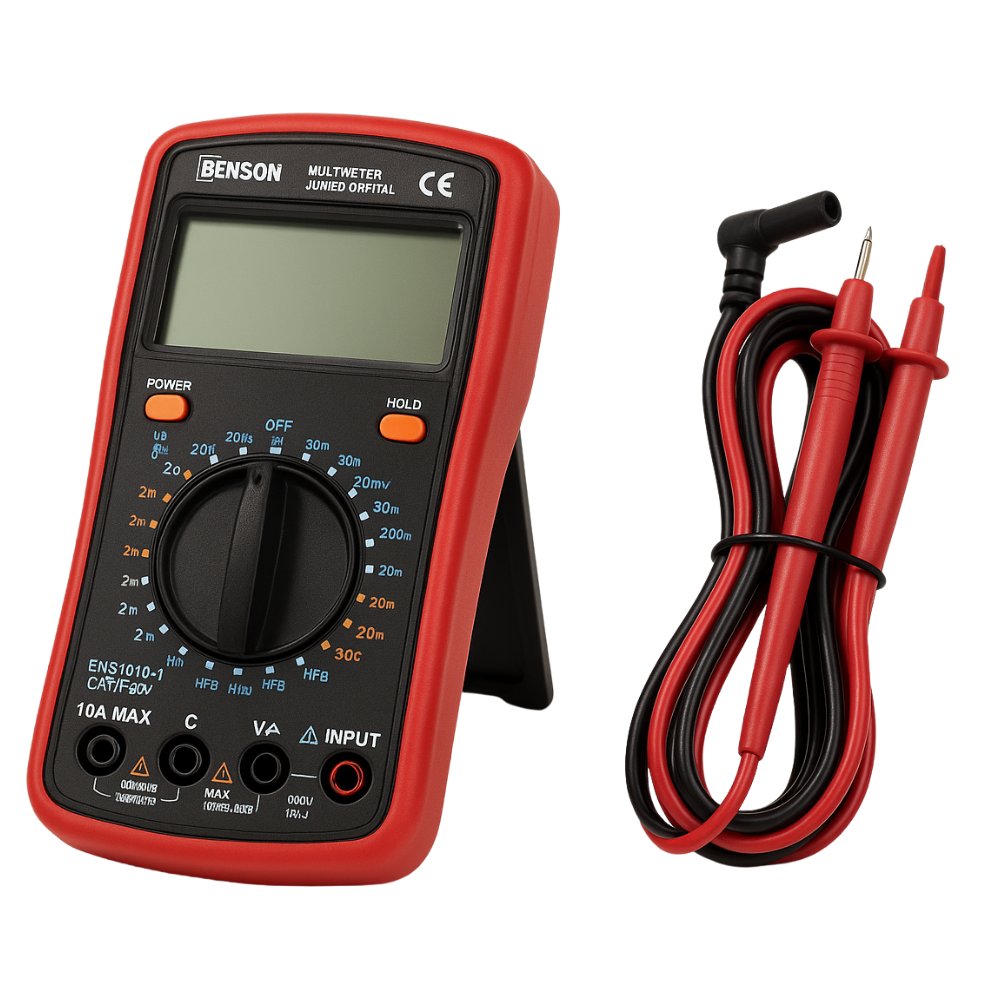 Multimeter Digitaal Met Groot LCD Scherm Jumbo